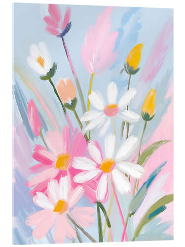 Acrylic print Wildflowers
