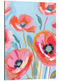 Aluminium print Poppies - Ohkimiko
