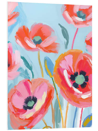 PVC-taulu Poppies