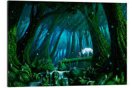 Gallery print Mononoke Forest - syntetyc