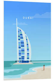 Obraz na PCV Dubai Travel Art
