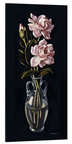 Quadro em alumínio Cut Flowers in Vases I, 1938