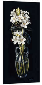 Print på skumplade Cut Flowers in Vases II, 1938