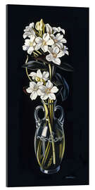 Quadro em plexi-alumínio Cut Flowers in Vases II, 1938 - Tamara de Lempicka