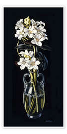 Poster Cut Flowers in Vases II, 1938 - Tamara de Lempicka