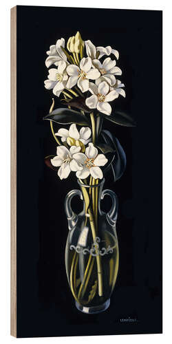 Hout print Cut Flowers in Vases II, 1938
