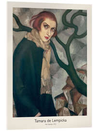 Acrylic print Her Sadness, 1923 - Tamara de Lempicka