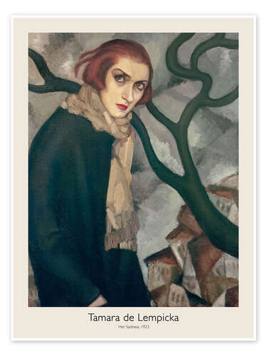 Poster Her Sadness, 1923