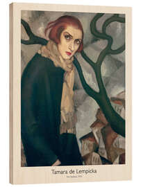 Holzbild Her Sadness, 1923