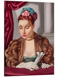 Alubild Im Theater, 1951 - Tamara de Lempicka