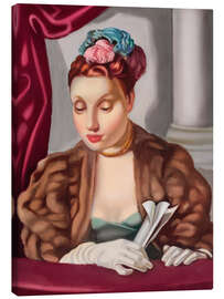 Tableau sur toile In the Theater, 1951 - Tamara de Lempicka
