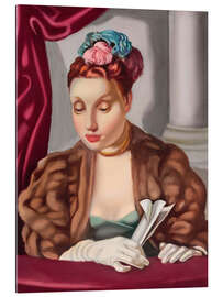Cuadro de plexi-alu In the Theater, 1951 - Tamara de Lempicka