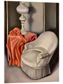 Stampa su vetro acrilico The Grey Armchair