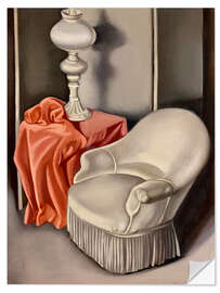 Muursticker The Grey Armchair