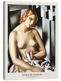 Lærredsbillede Nude With Buildings, 1930