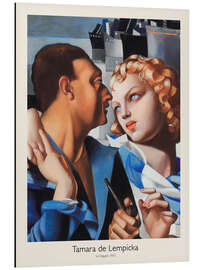 Aluminiumtavla Le Depart, 1931