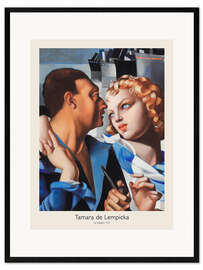 Framed art print Le Depart, 1931