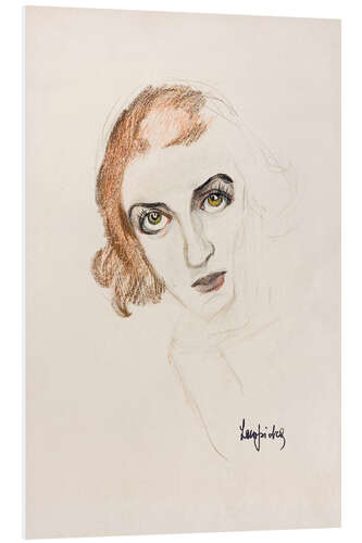 Bilde på skumplate Portrait of Ira Perrot, 1922