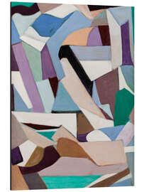 Aluminium print Abstract Composition, 1977