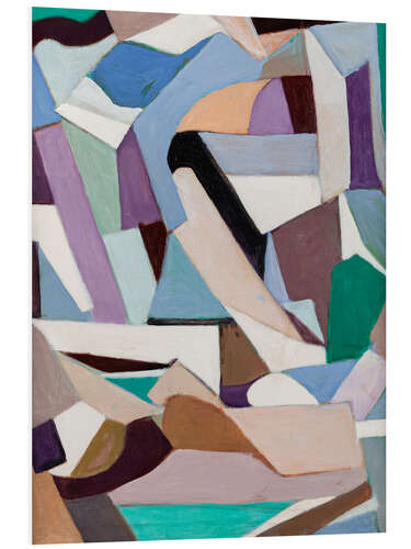PVC print Abstract Composition, 1977