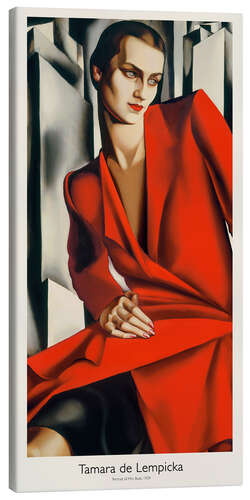 Canvas print Portrait of Mrs Bush, 1929