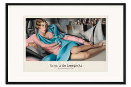 Gerahmter Kunstdruck Portrait of Arlette Boucard, 1928