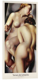 Acrylic print The Two Girlfriends, 1930 - Tamara de Lempicka - Tamara de Lempicka