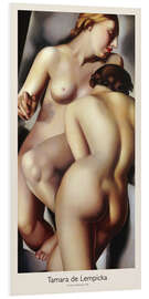 Cuadro de PVC The Two Girlfriends, 1930 - Tamara de Lempicka