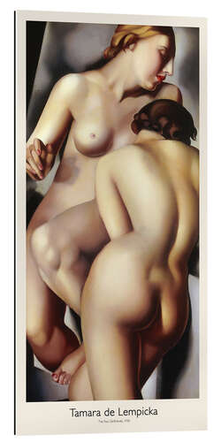 Cuadro de plexi-alu The Two Girlfriends, 1930 - Tamara de Lempicka