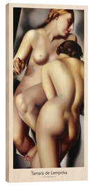 Obraz na drewnie The Two Girlfriends, 1930 - Tamara de Lempicka - Tamara de Lempicka