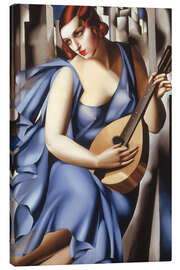 Canvas-taulu The Musician, 1929 - Tamara de Lempicka