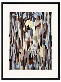 Gerahmter Kunstdruck Surrealistische Hand, 1947 - Tamara de Lempicka