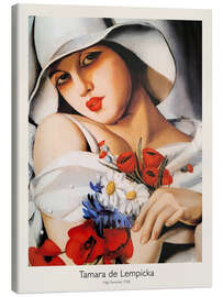 Canvas print High Summer, 1928 - Tamara de Lempicka