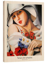 Holzbild High Summer, 1928 - Tamara de Lempicka