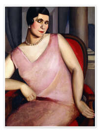 Wandbild Madame Zanetos, 1924 - Tamara de Lempicka