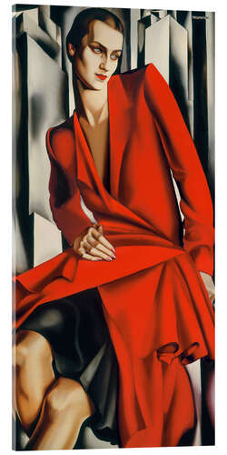 Acrylglas print Mrs. Bush