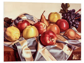 PVC print Still Lifes of Fruit and Silk Drape, 1949