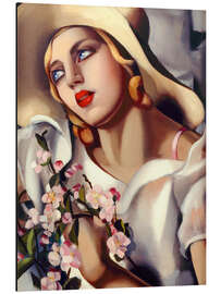 Tableau en aluminium The Straw Hat, 1930