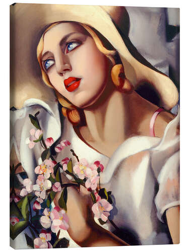Canvas print The Straw Hat, 1930