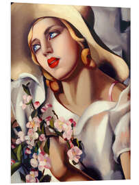 Stampa su PVC The Straw Hat, 1930