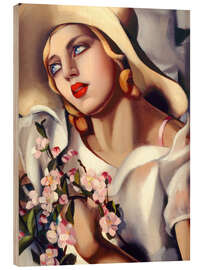 Wood print The Straw Hat, 1930