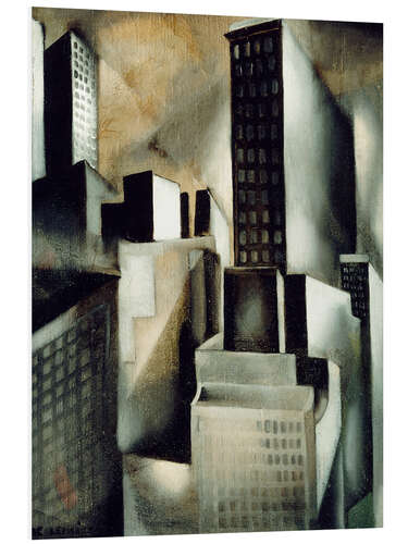 Foam board print New York, 1935