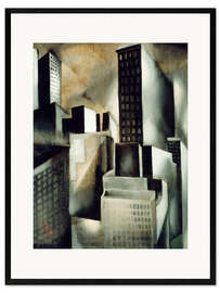 Framed art print New York, 1935