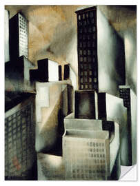 Sticker mural New York, 1935 - Tamara de Lempicka