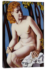 Obraz na płótnie Suzanne Bathing, 1975 - Tamara de Lempicka