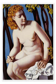 Poster Suzanne Bathing, 1975 - Tamara de Lempicka