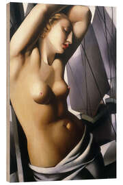Wood print Blue Hour, 1932 - Tamara de Lempicka