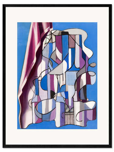 Gerahmter Kunstdruck Abstrakte Komposition I, 1953