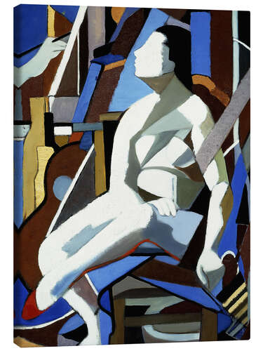 Canvas print Model in Studio (abstract), 1960