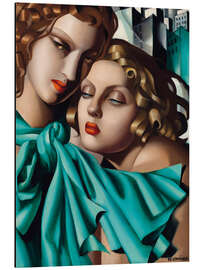 Aluminium print Les Jeune Filles, 1930 - Tamara de Lempicka